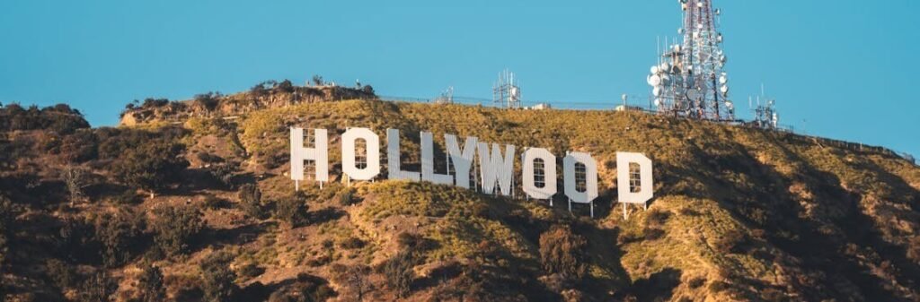 free photo of hollywood sign on hill in los angeles usa